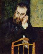 Alfred Sisley Portrait d Alfred Sisley oil painting reproduction